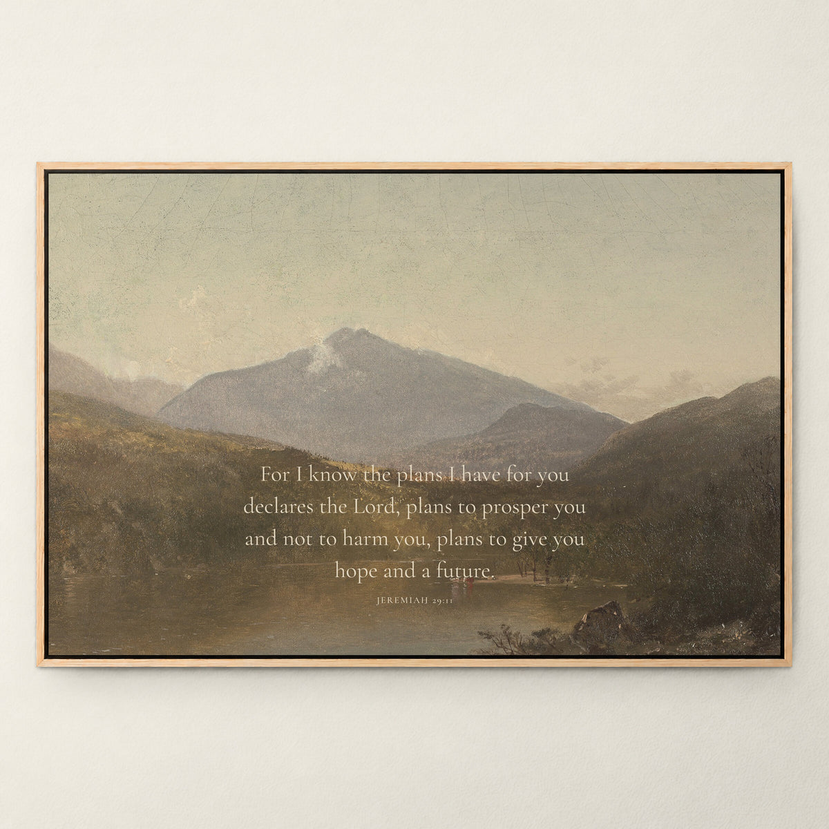 Hope and a Future Ivory wall art