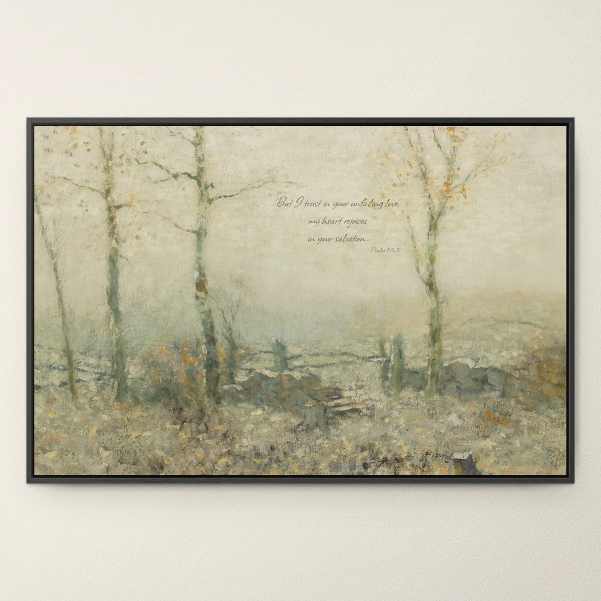 I Trust in Your Love Ivory wall art