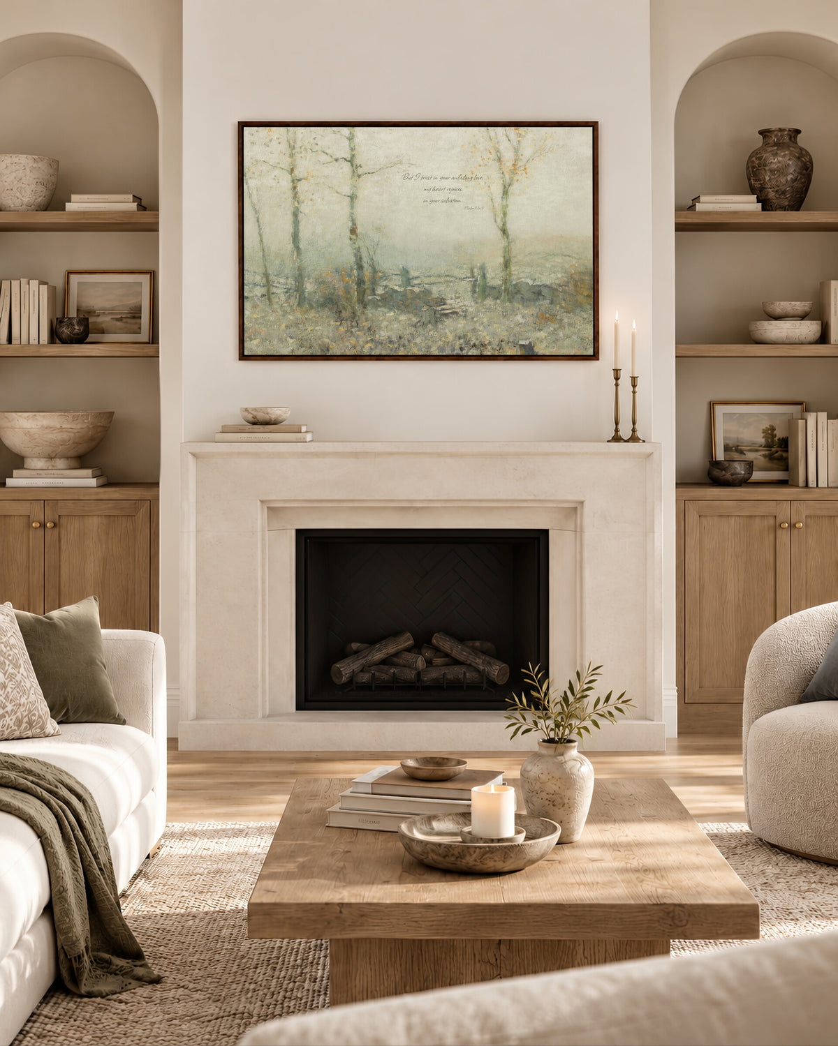 I Trust in Your Love Ivory wall art