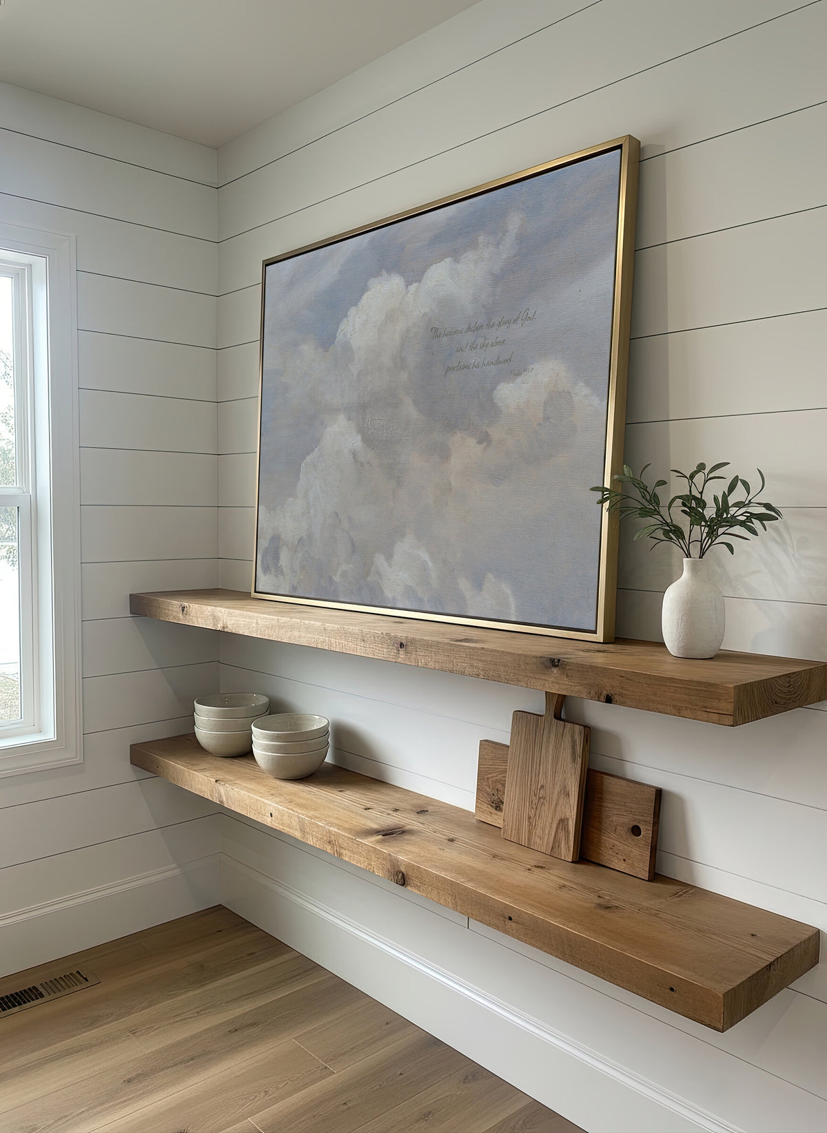 The Heavens Declare Moody wall art