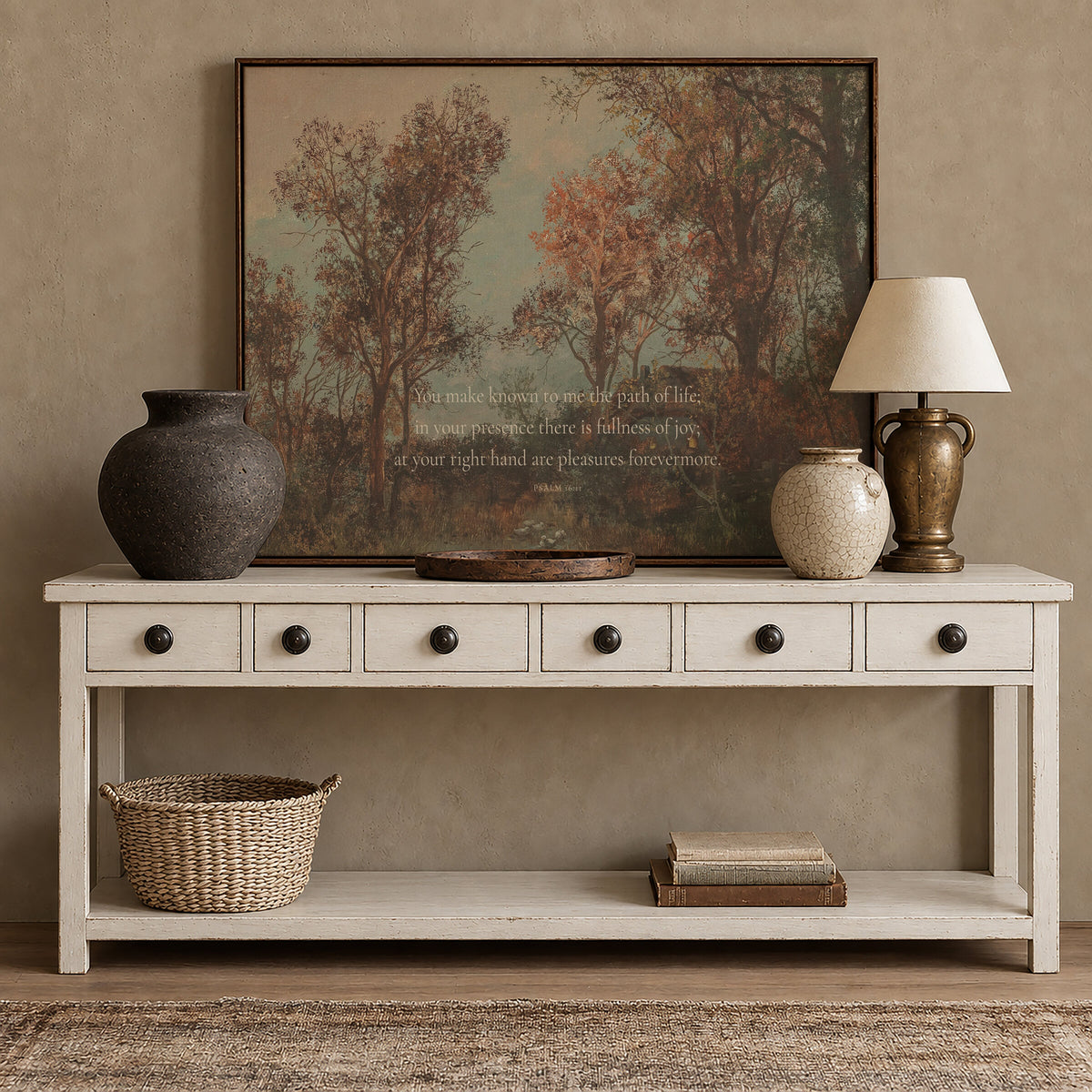 Fullness of Joy Ivory wall art