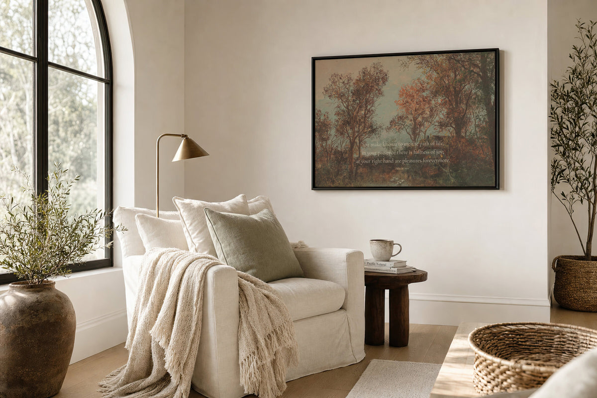 Fullness of Joy Ivory wall art