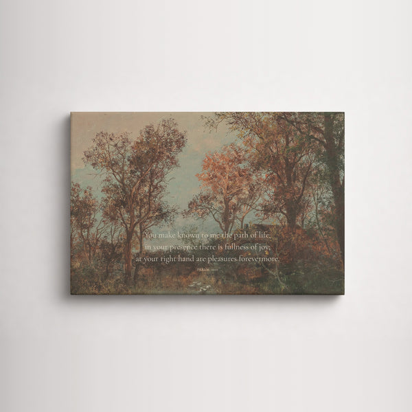 Fullness of Joy Ivory unframed canvas