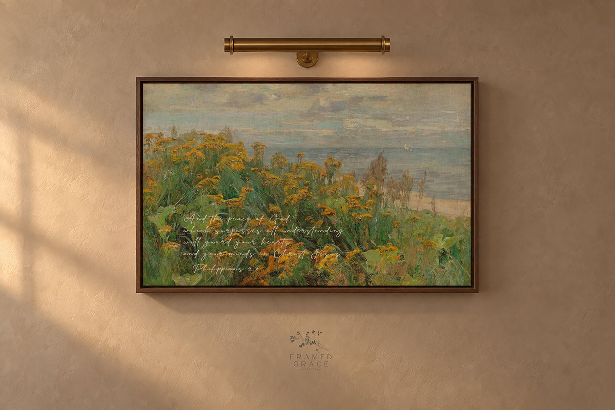 Peace Beyond Understanding — Philippians 4:7 wall art