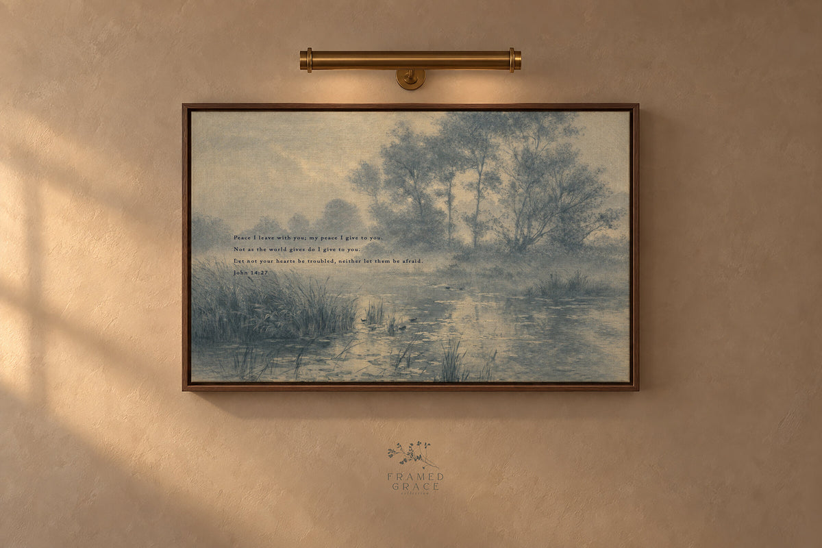 My Peace I Give You — John 14:27 wall art