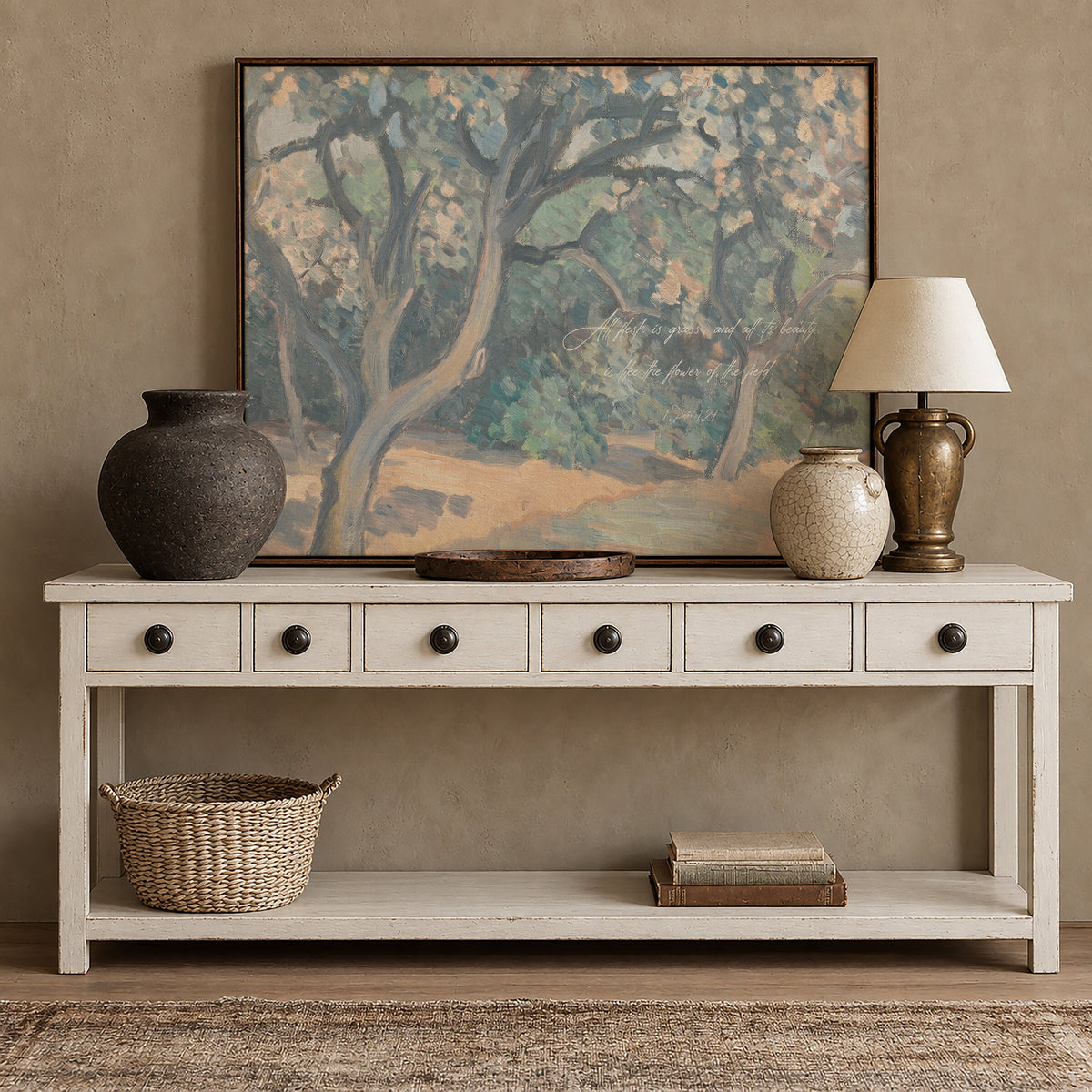 Pastel Faith wall art