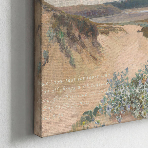 Coastal Beach — Romans 8:28 styled view 2