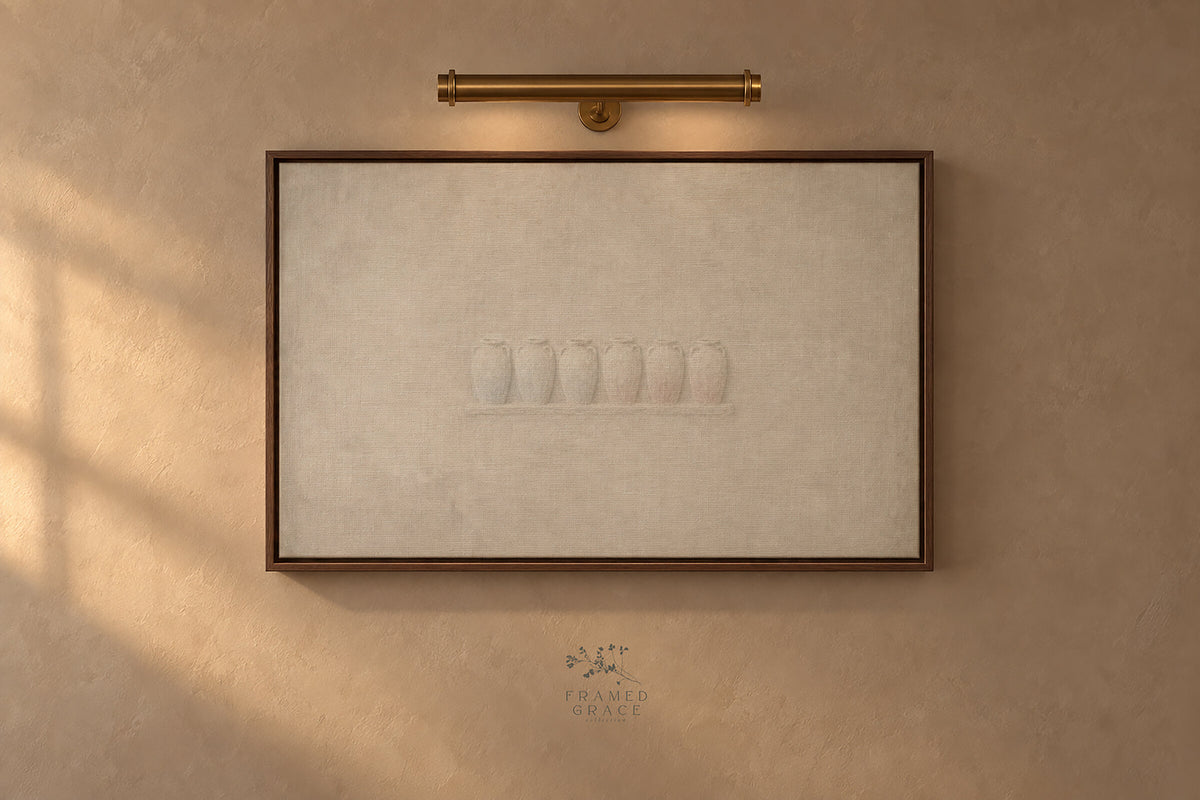 Six Water Jars at Cana wall art