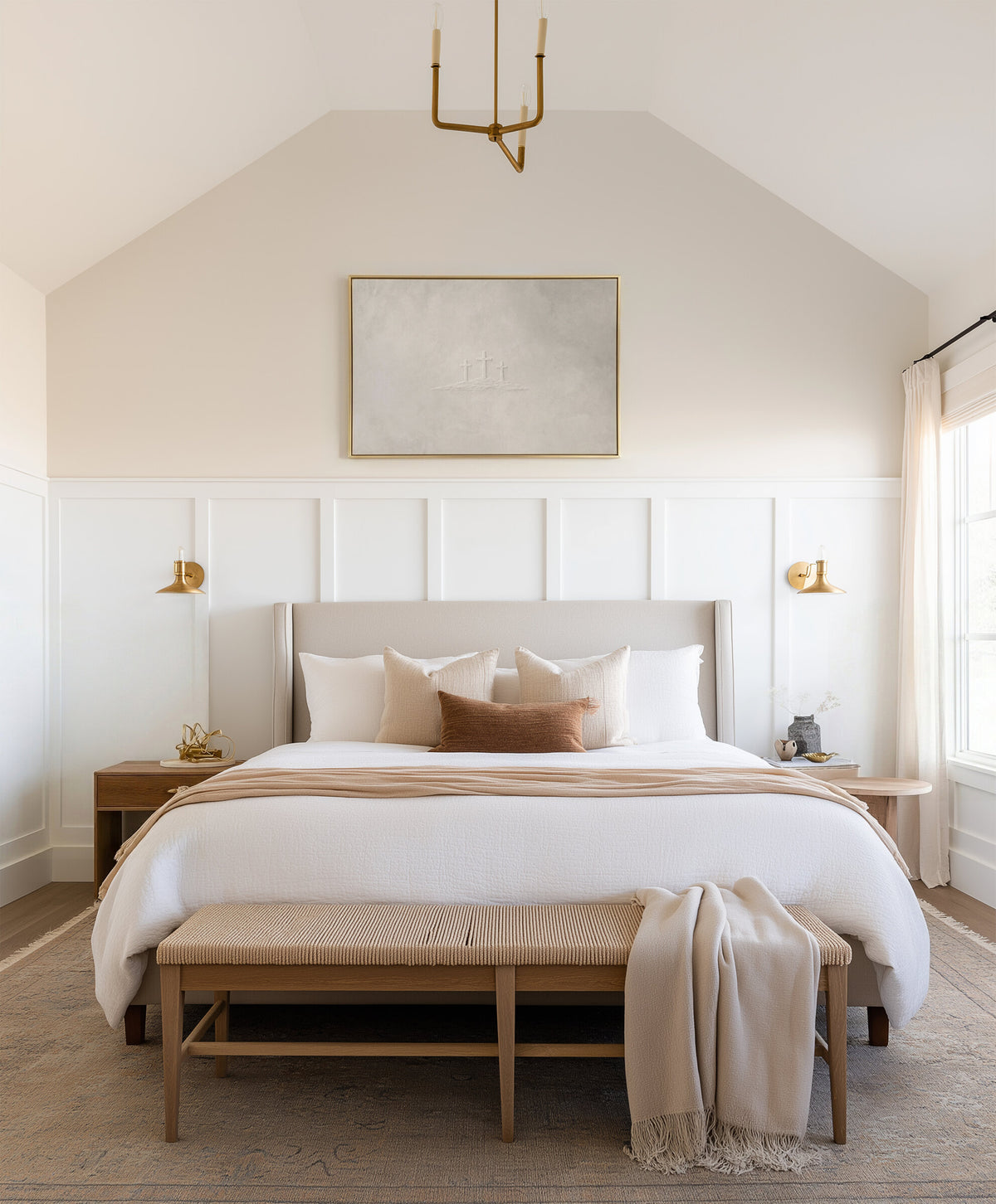 Three Crosses at Calvary wall art