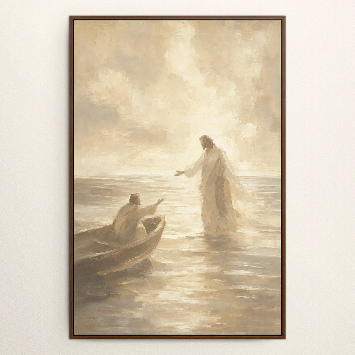 Jesus Walking on Water wall art