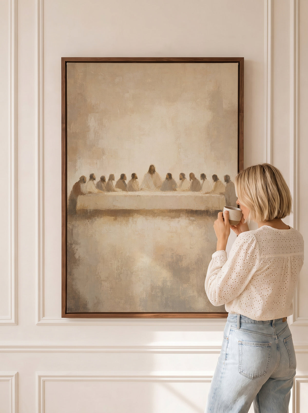 Last Supper at the Long Table wall art