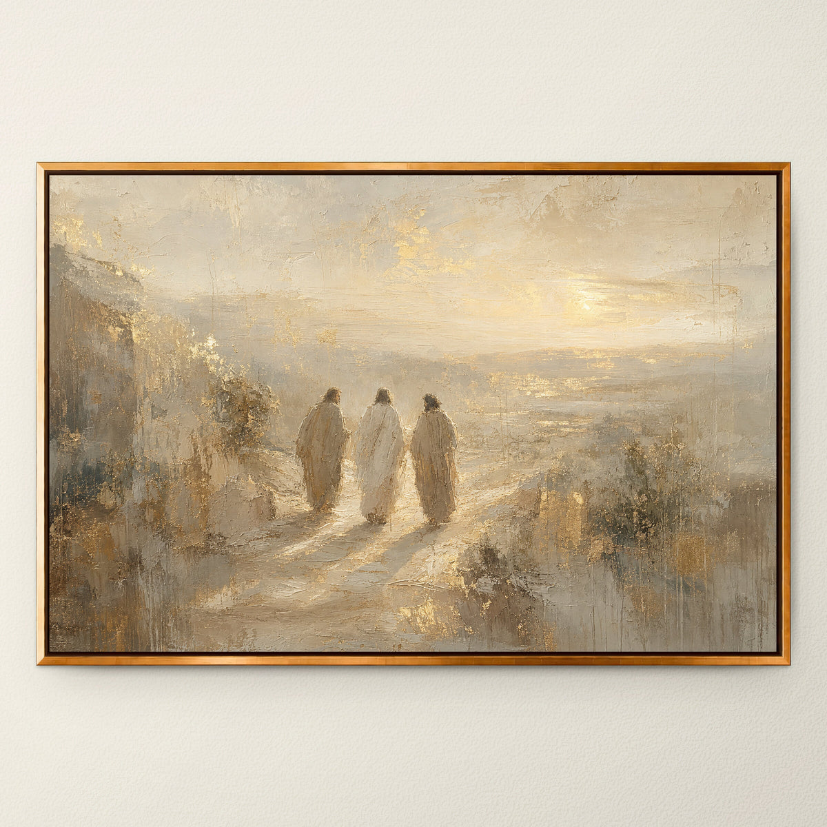 Road to Emmaus Sunset wall art