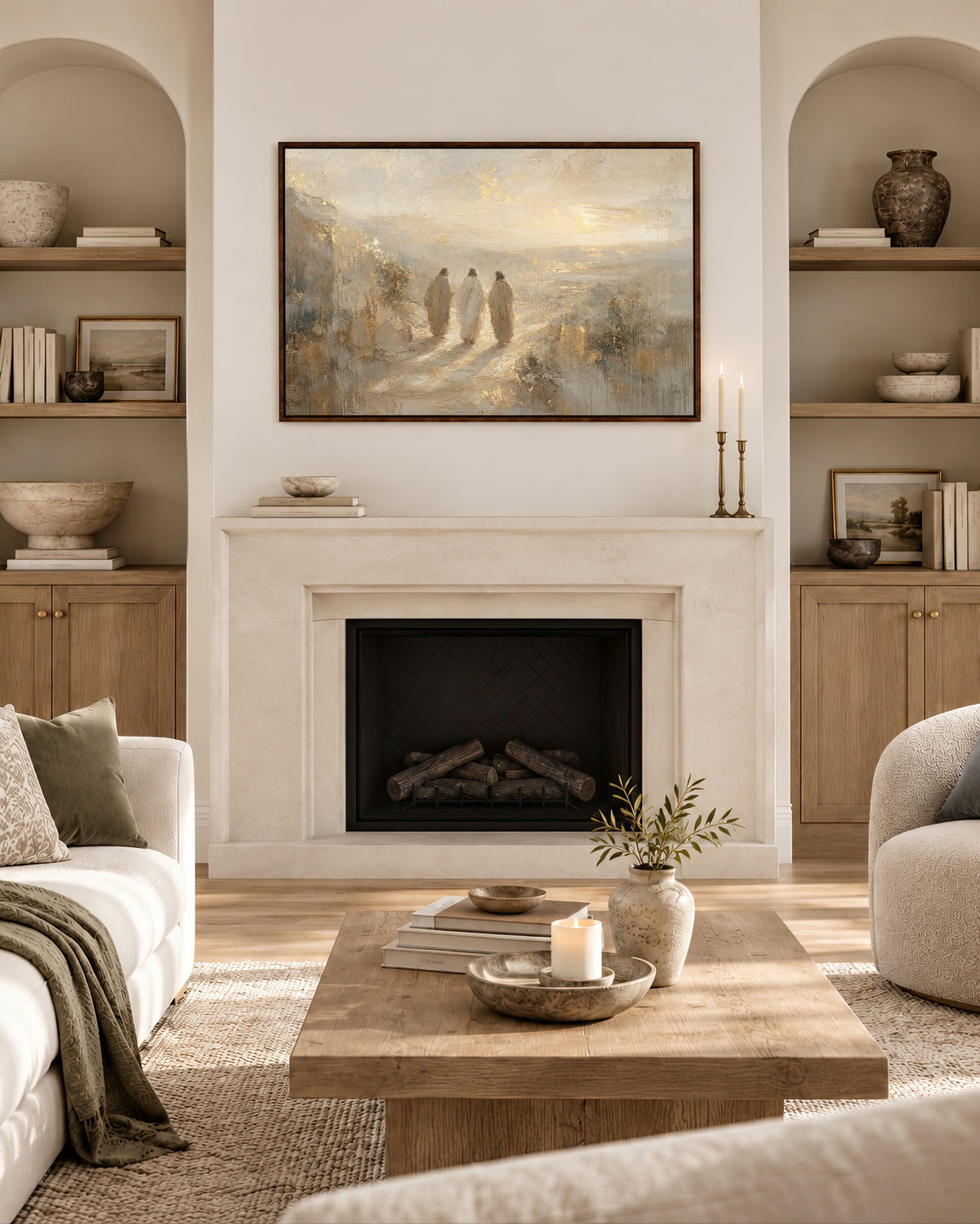 Road to Emmaus Sunset wall art