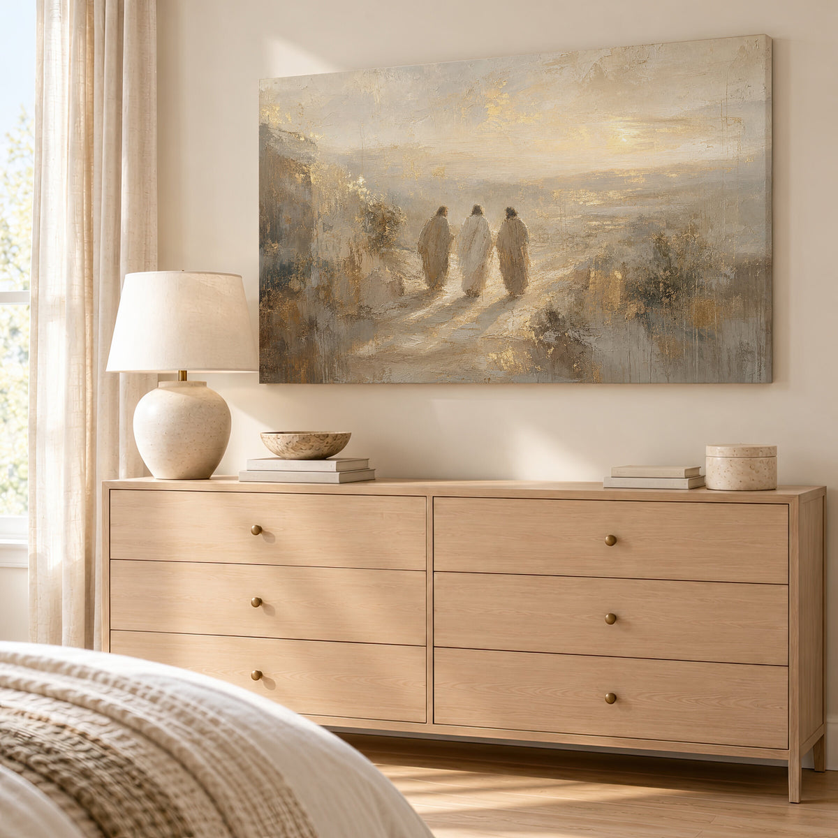 Road to Emmaus Sunset wall art