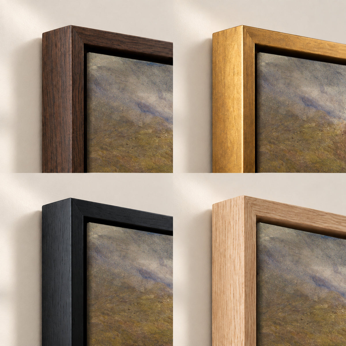 Three Crosses Above the Flock wall art