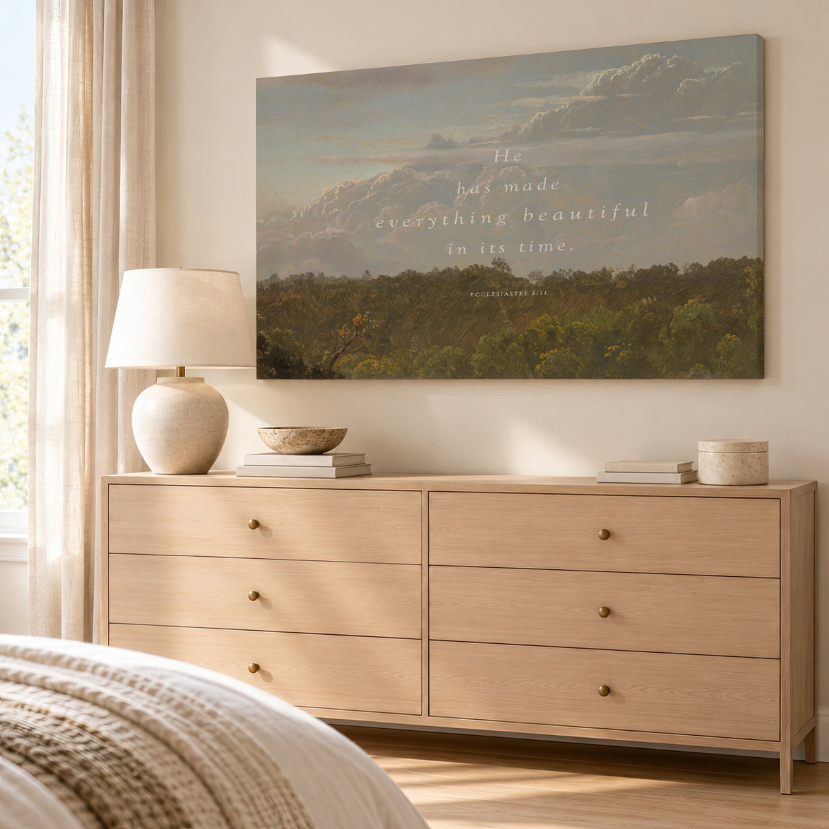 He Has Made Everything Beautiful — Ecclesiastes 3:11 wall art