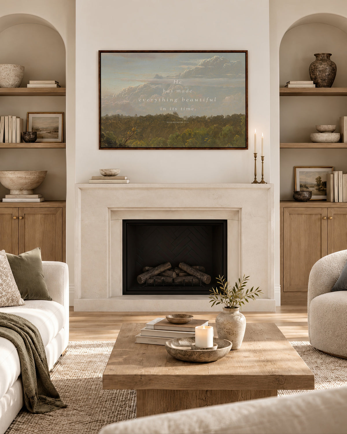 He Has Made Everything Beautiful — Ecclesiastes 3:11 wall art