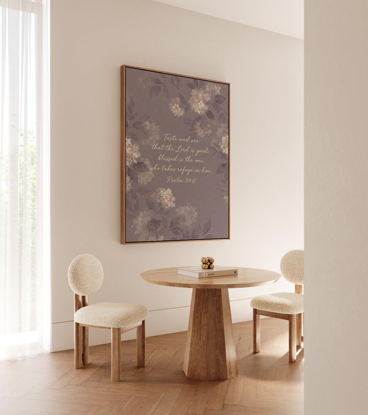 Plum Botanical wall art