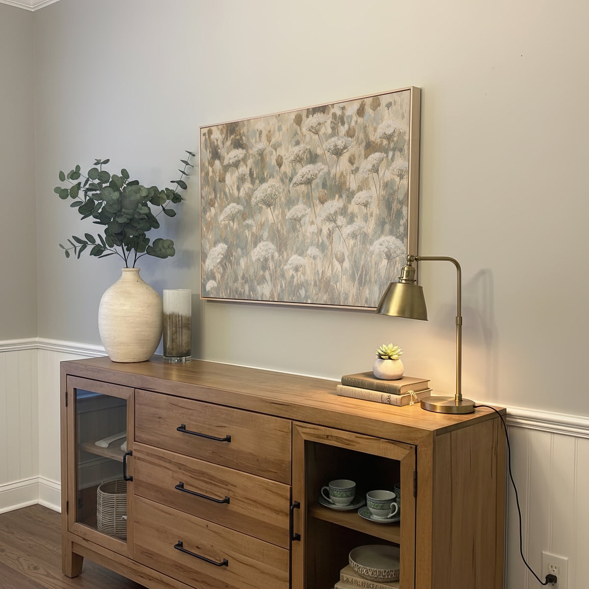 Queen Annes Lace Field wall art