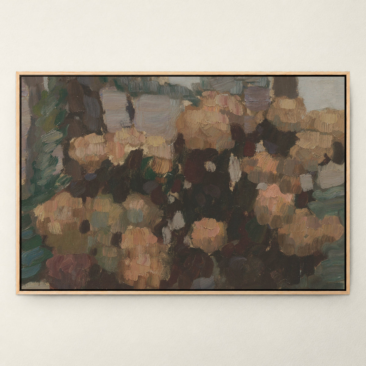 Muted Pink Floral Bouquet wall art