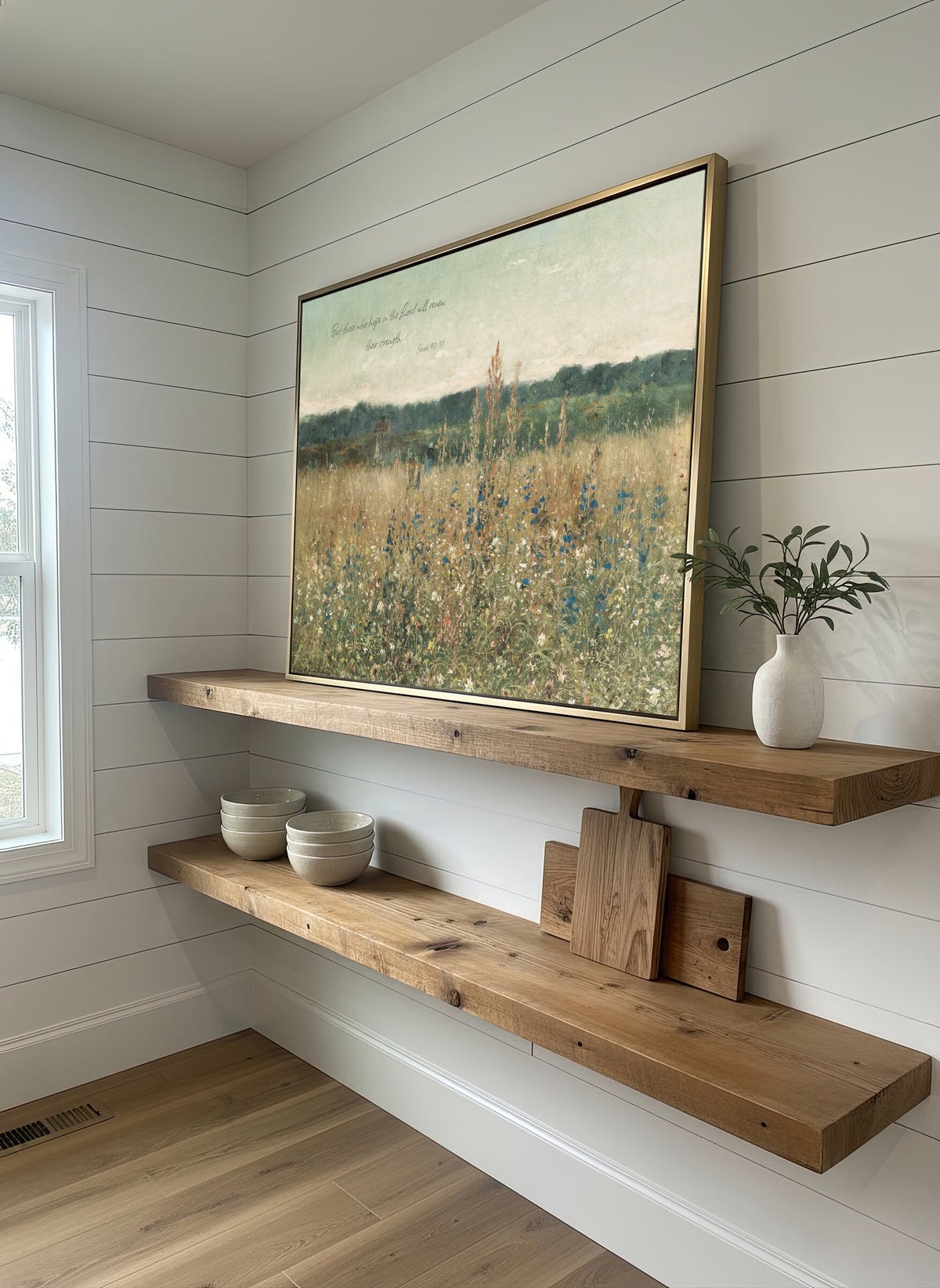 Soft Wildflower Meadow wall art