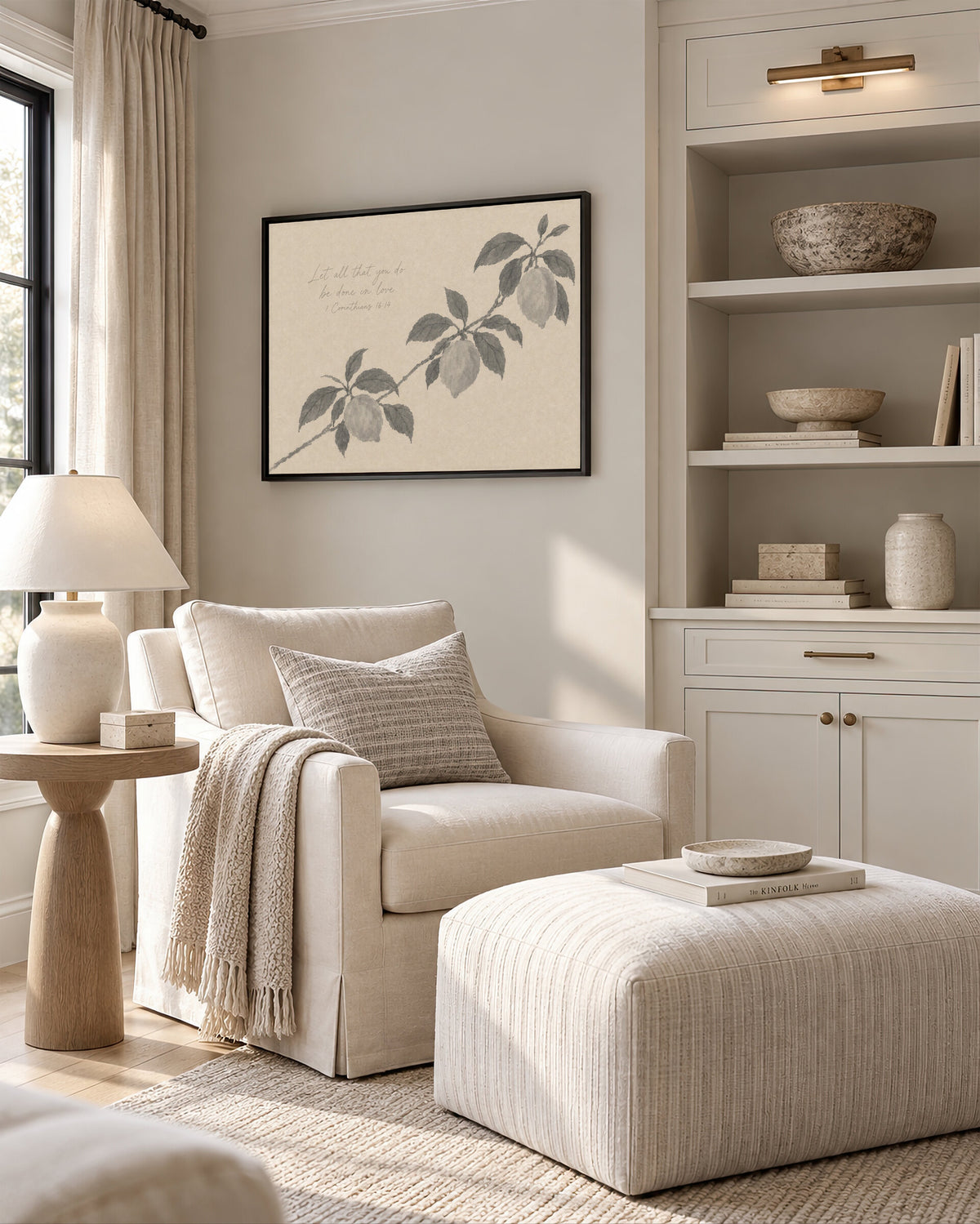 Lemon Branch Botanical wall art
