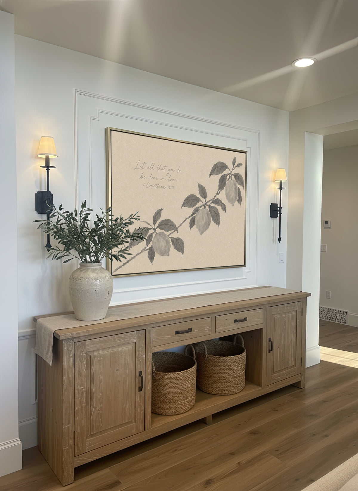 Lemon Branch Botanical wall art