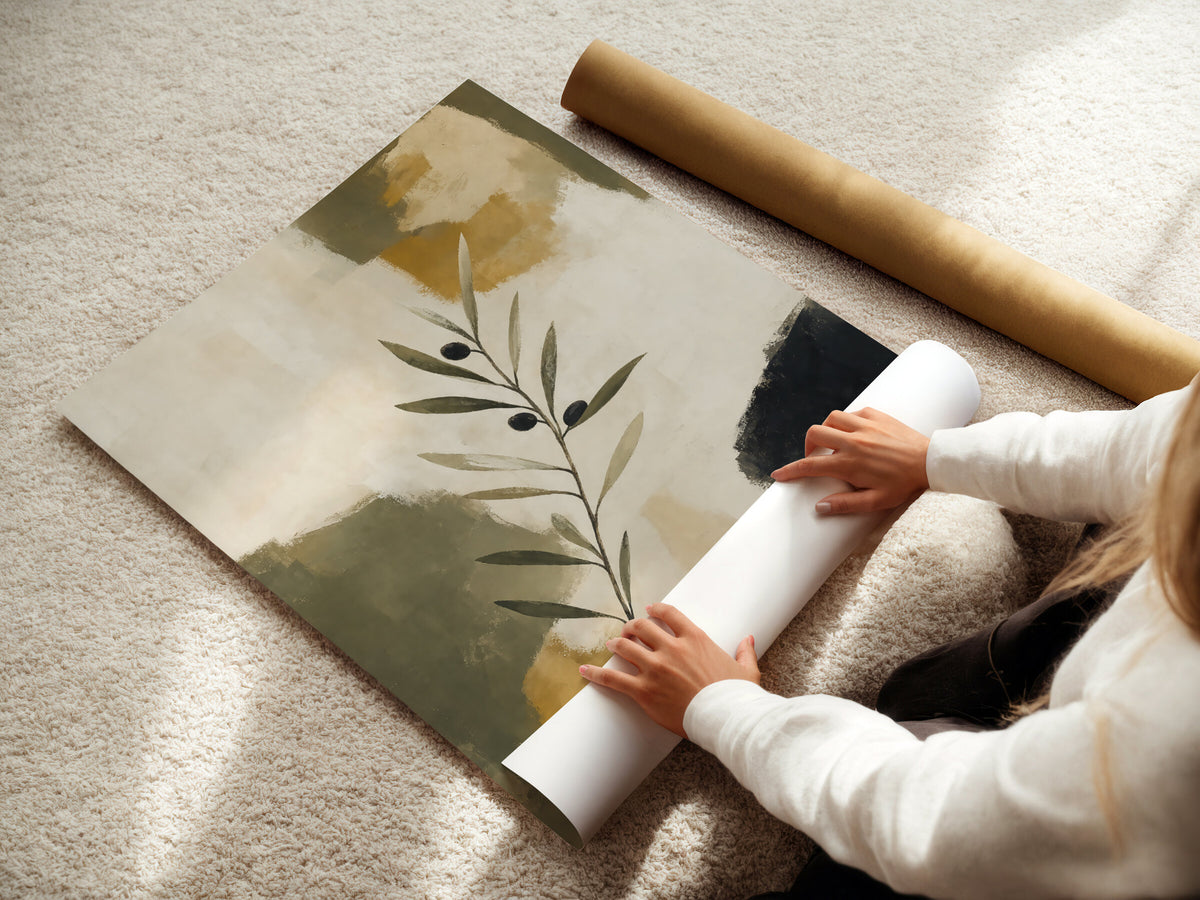 Olive Branch wall art