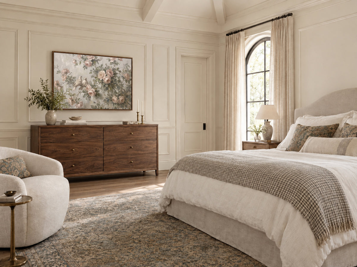 Roses and Doves wall art