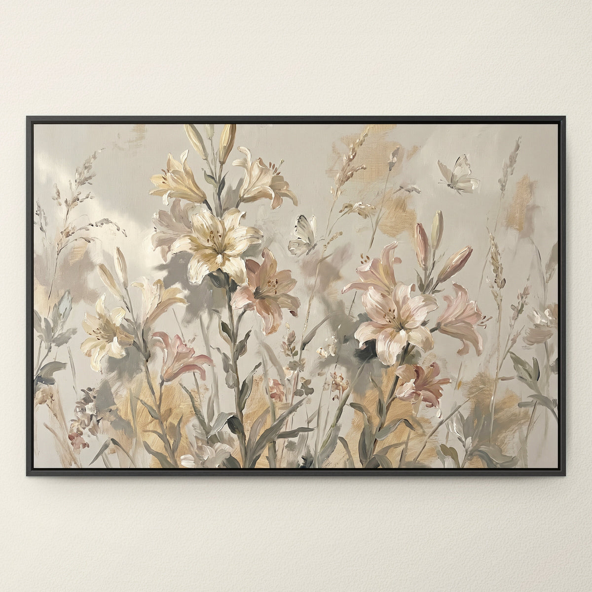 Lilies of the Field wall art