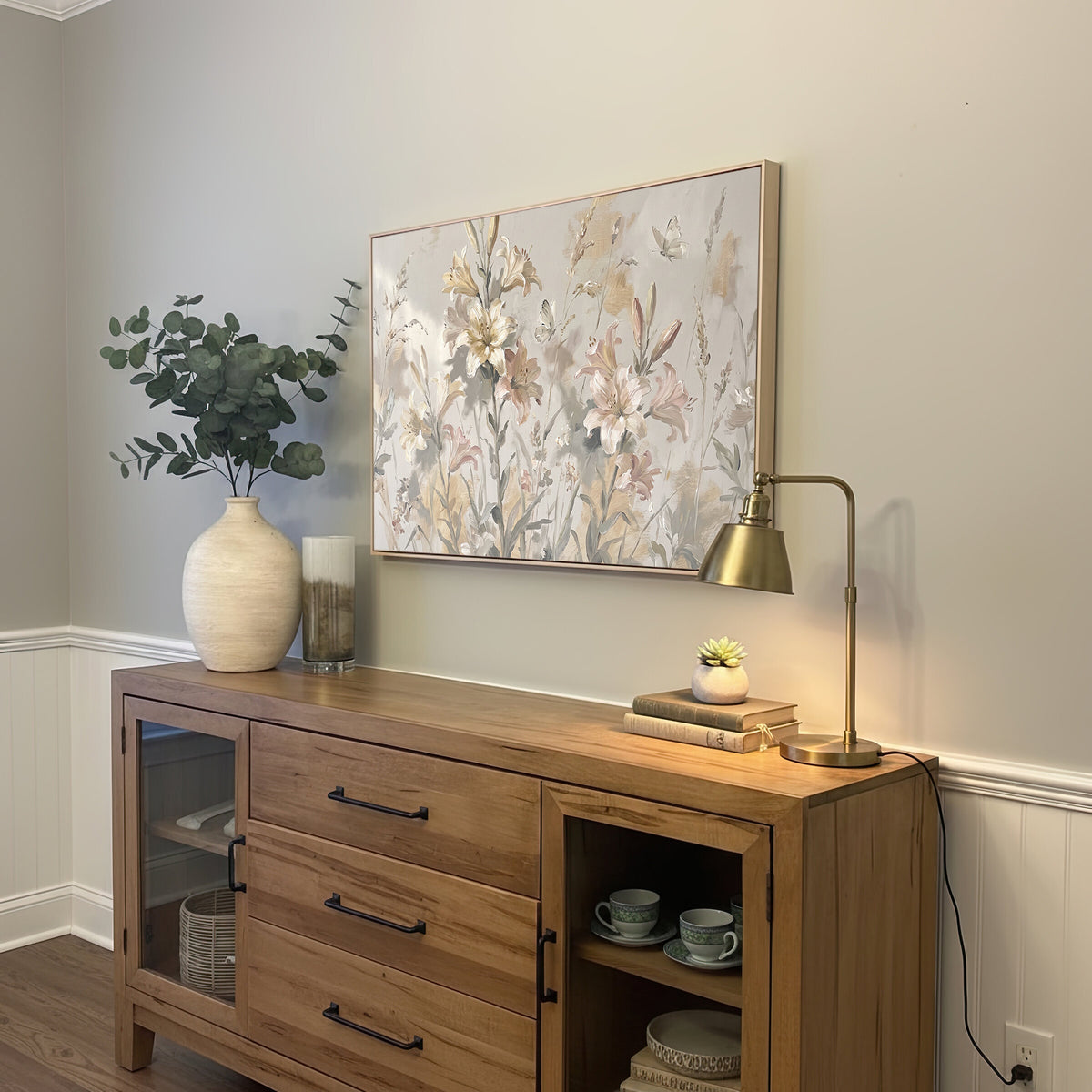 Lilies of the Field wall art