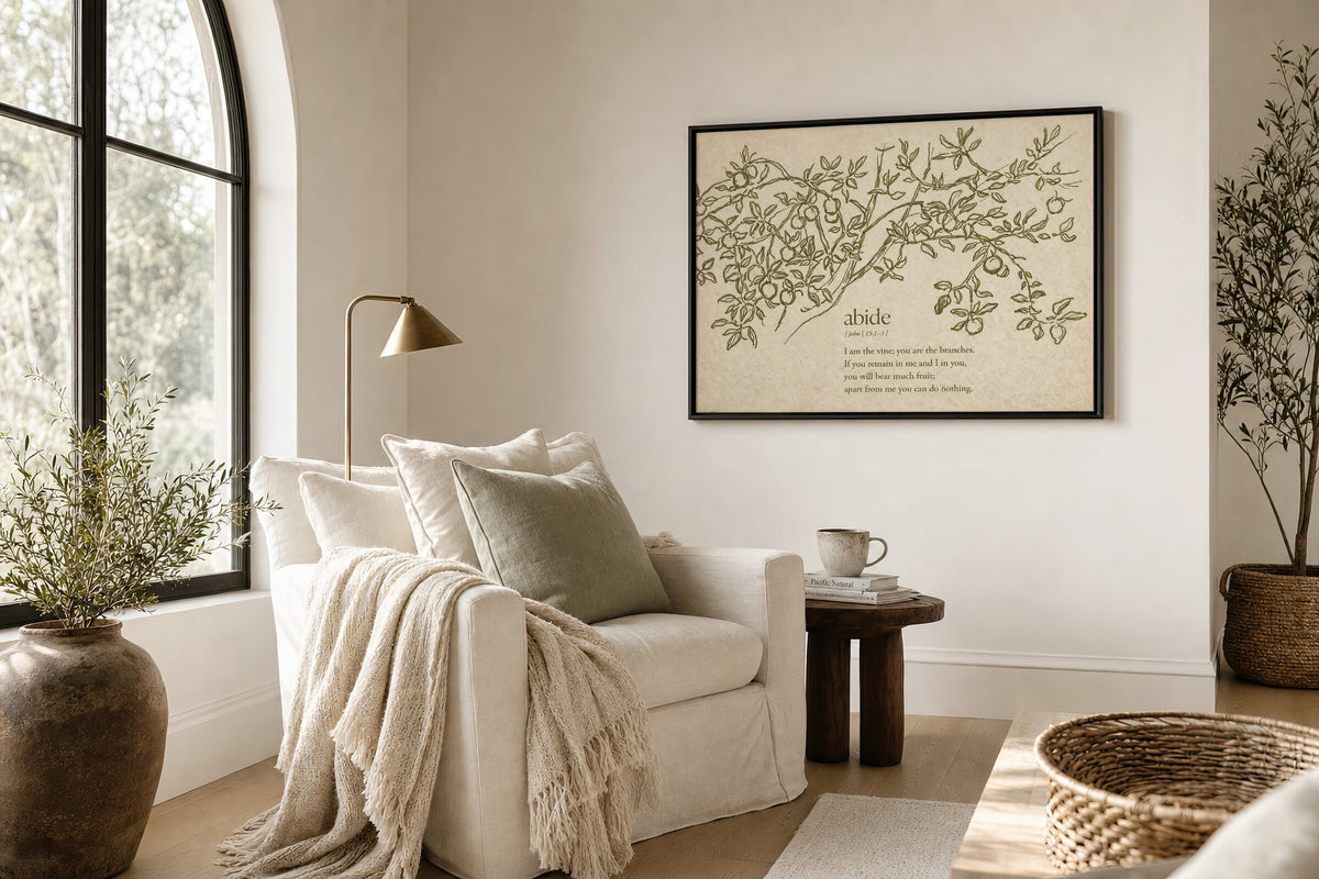 Olive Abide wall art