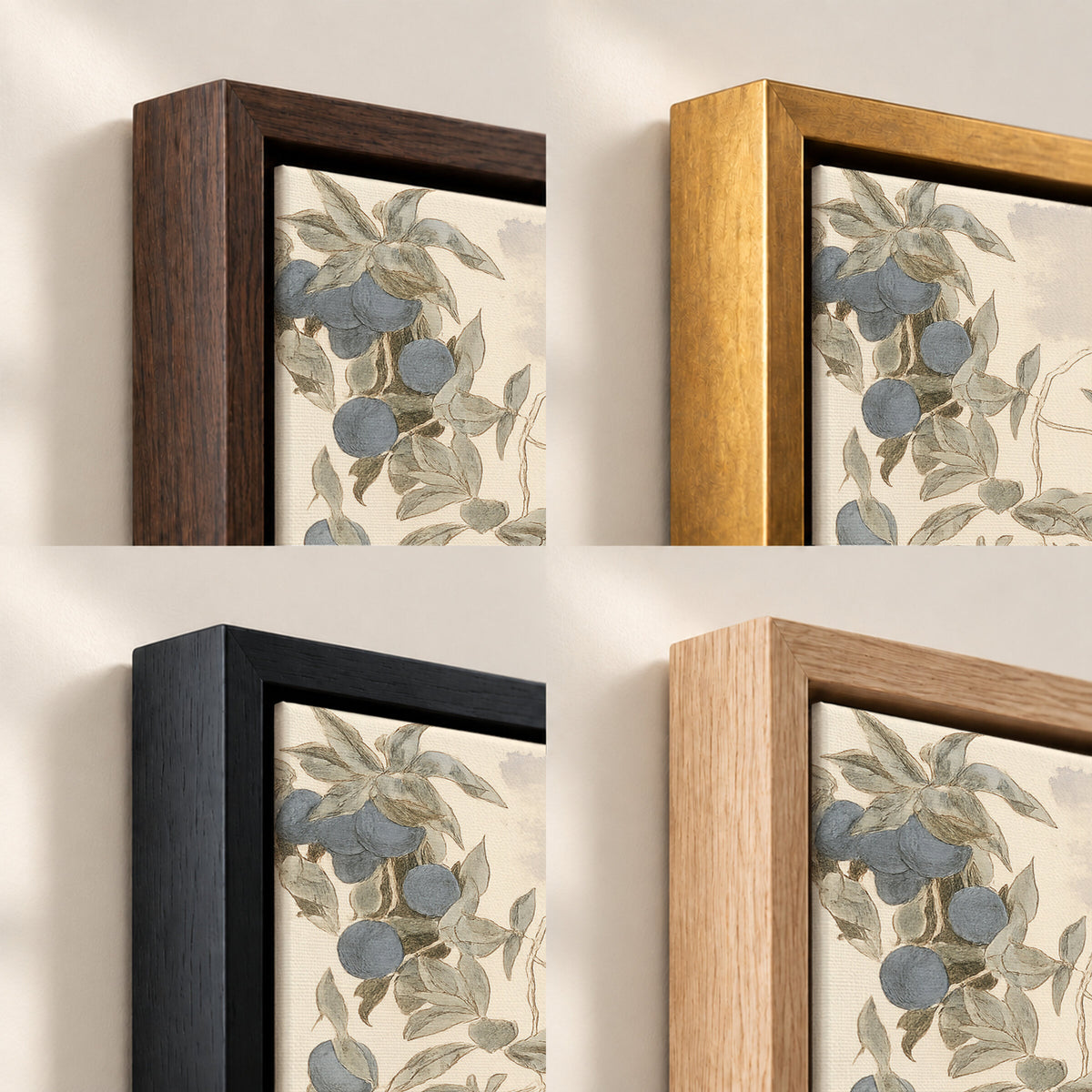 Plum Branch Verse wall art