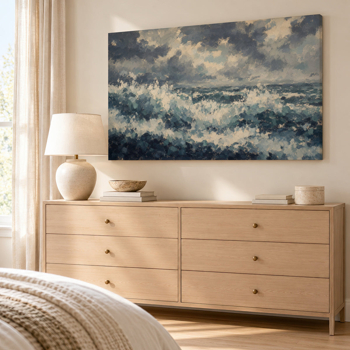 Stormy Sea Waves wall art