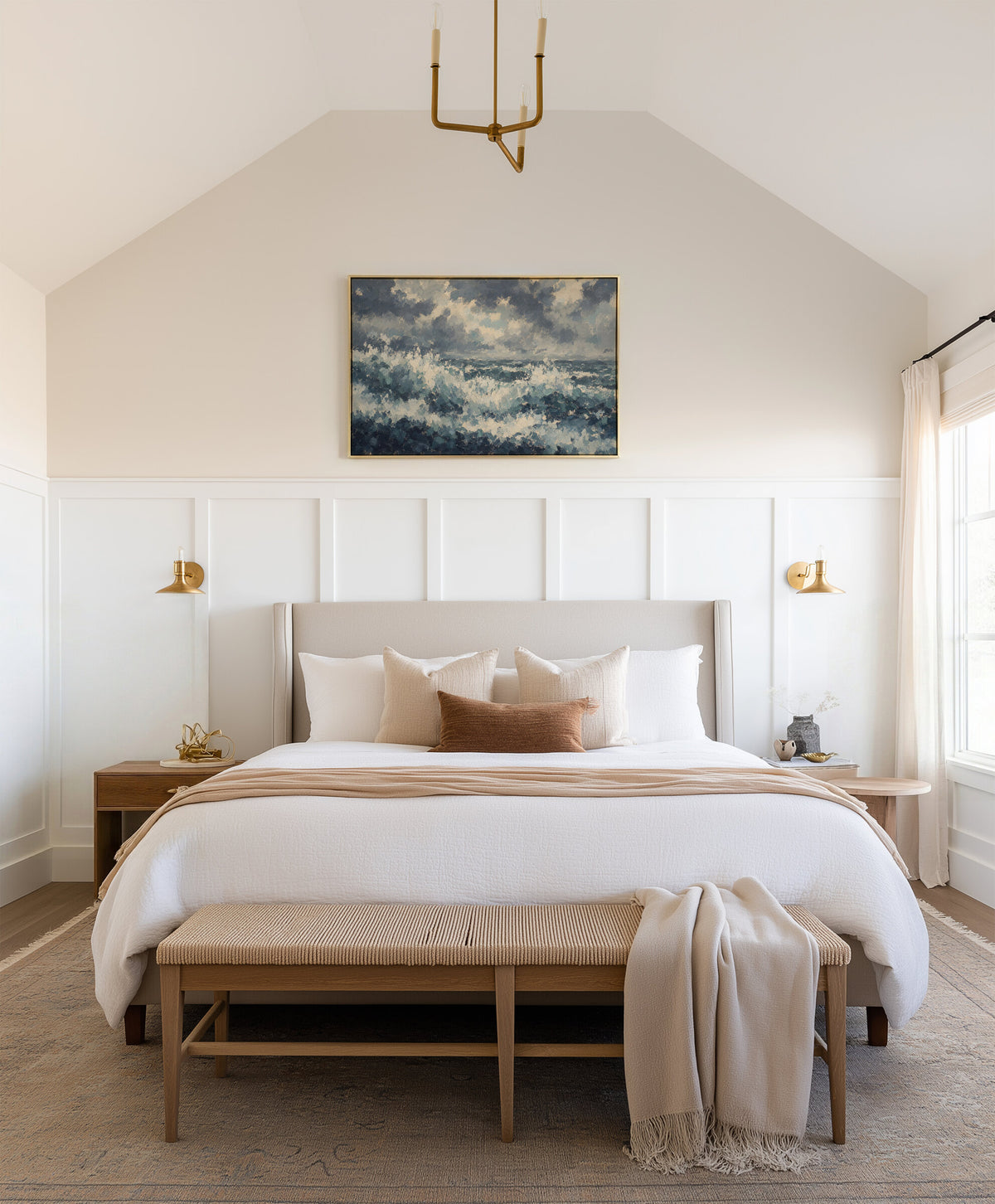 Stormy Sea Waves wall art
