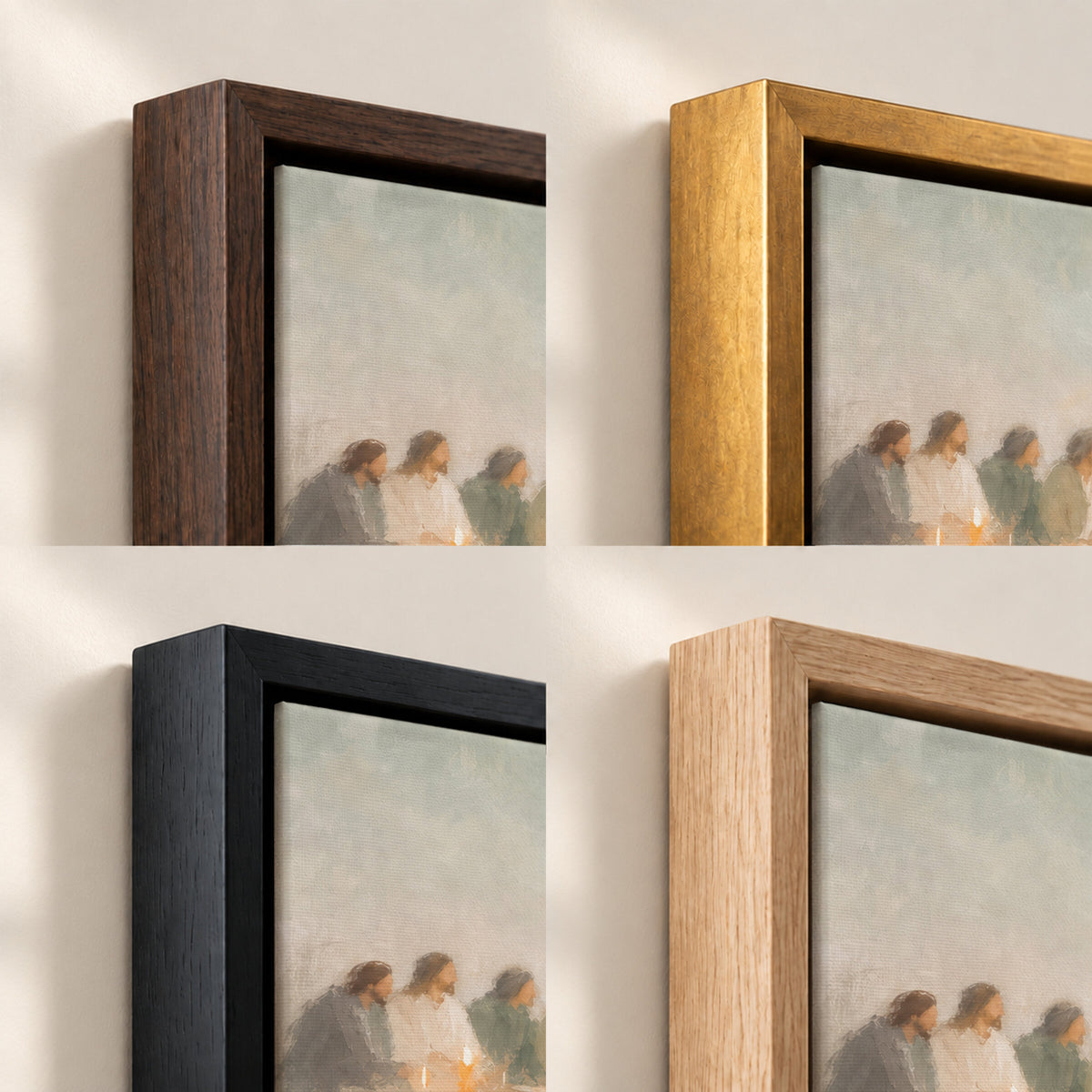 Last Supper Sage Cream wall art