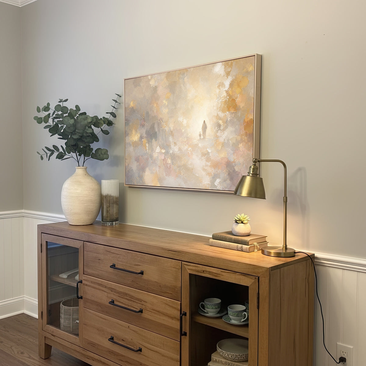Shepherd Greige Gold wall art
