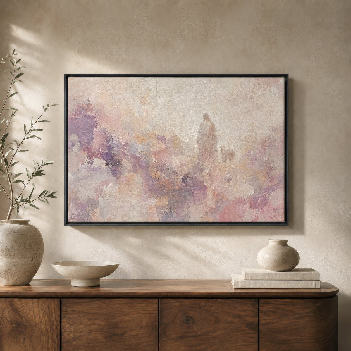 Shepherd Mauve Rose wall art