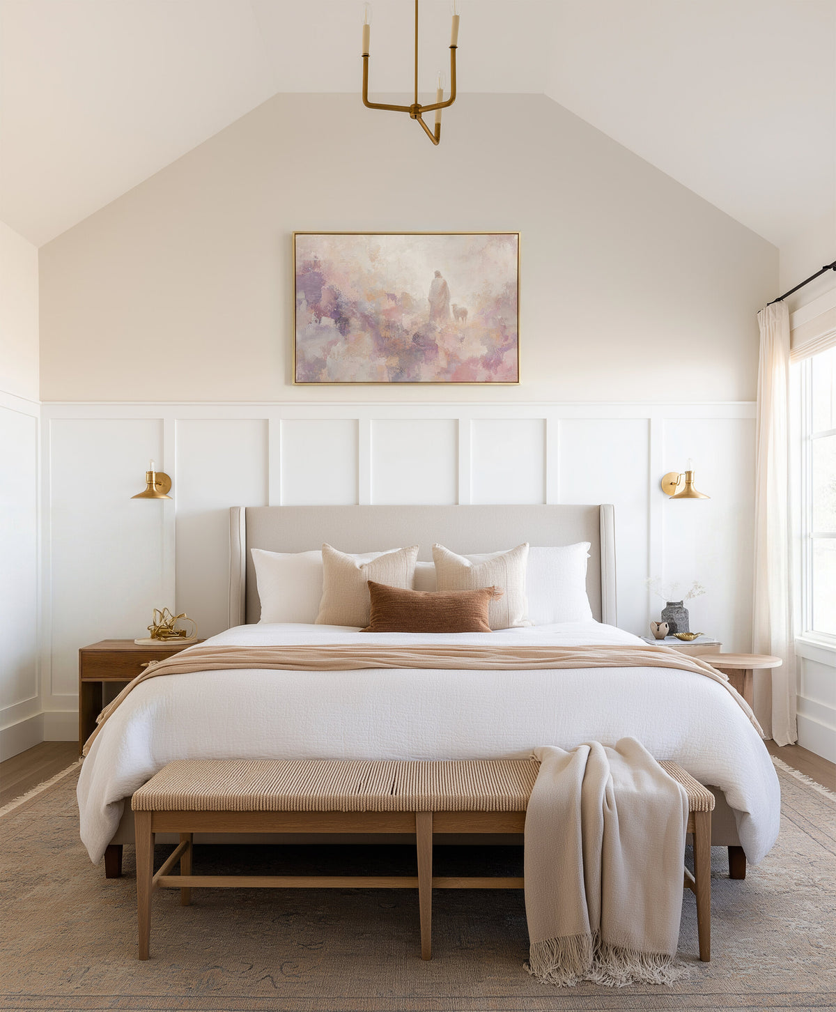 Shepherd Mauve Rose wall art