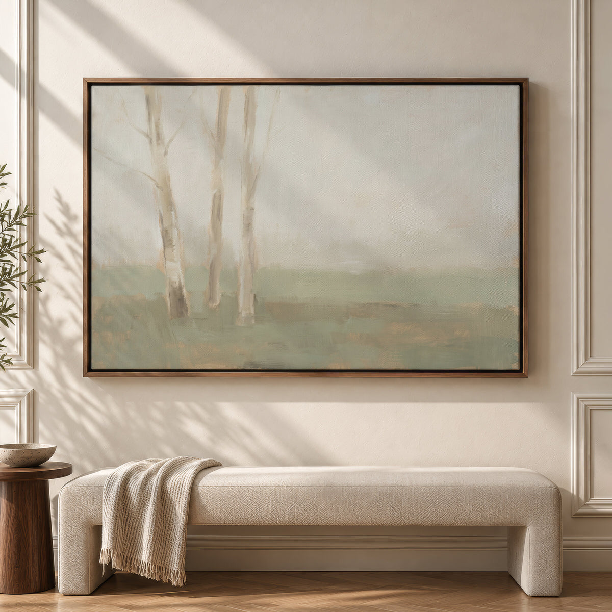 Three Birches wall art