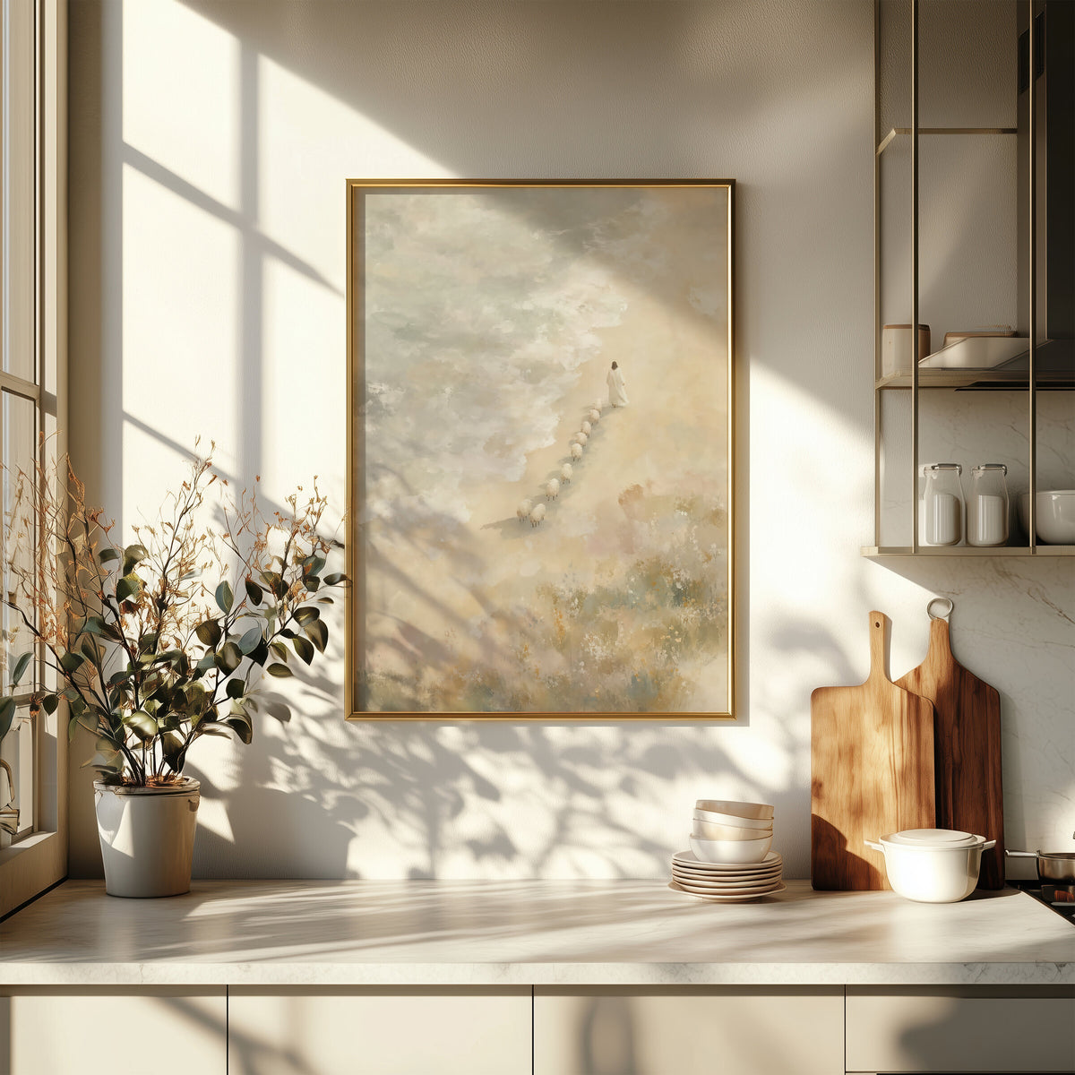 Shepherd On The Shore wall art