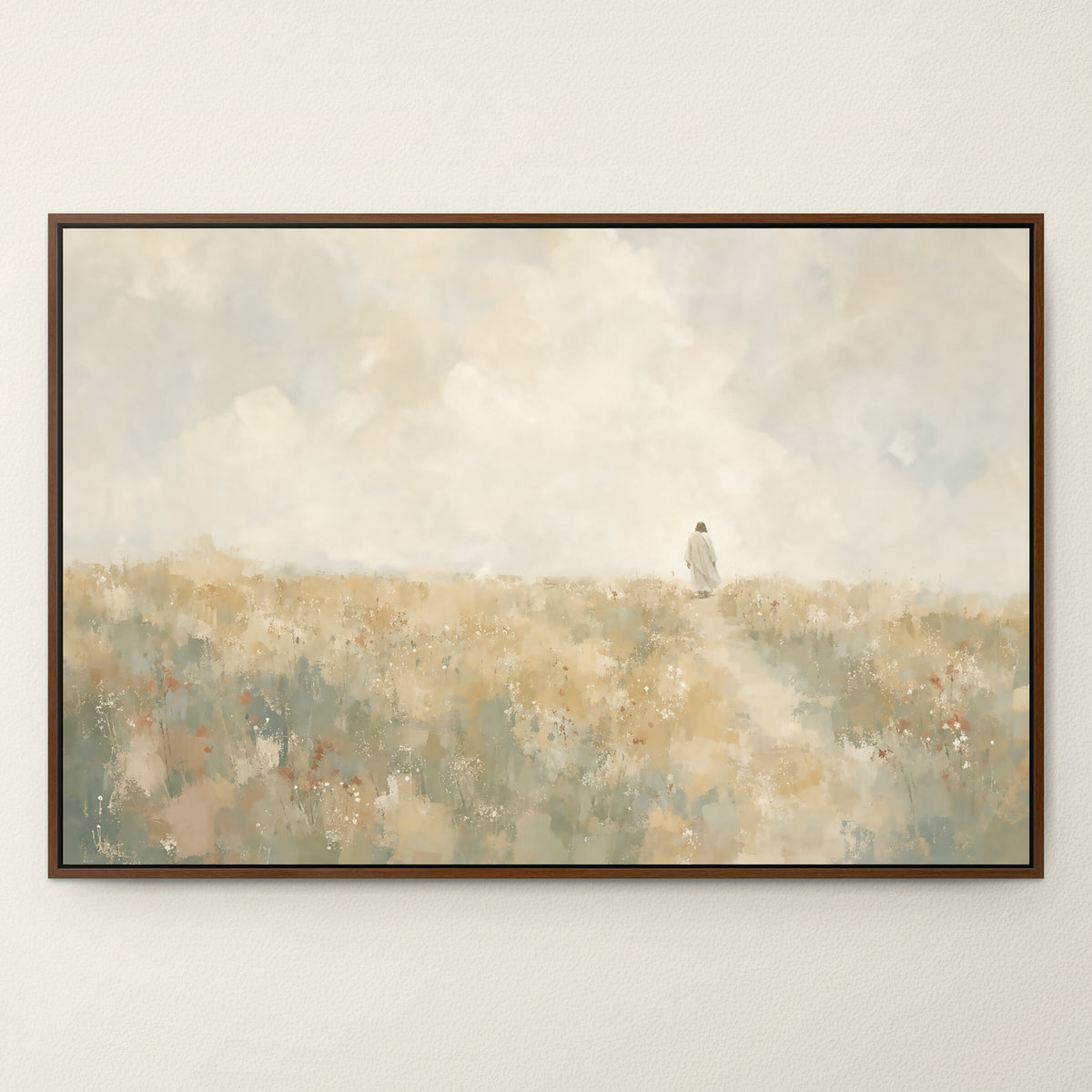 Walking Through The Field wall art