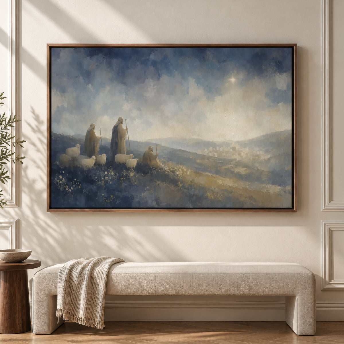 Shepherds See The Star wall art