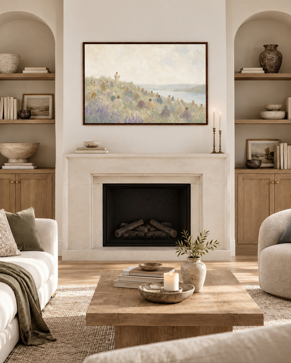 Sermon on the Mount by the Sea wall art