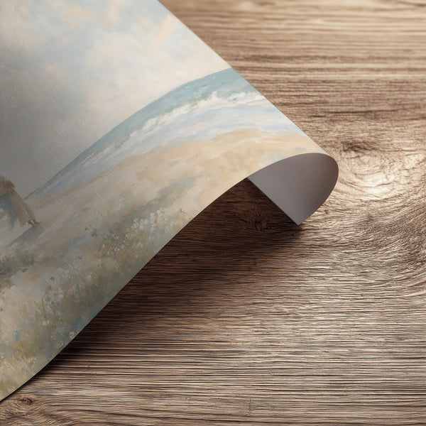 Carried Along The Shore paper print