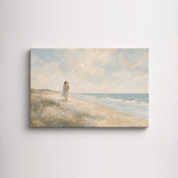 Carried Along The Shore unframed canvas