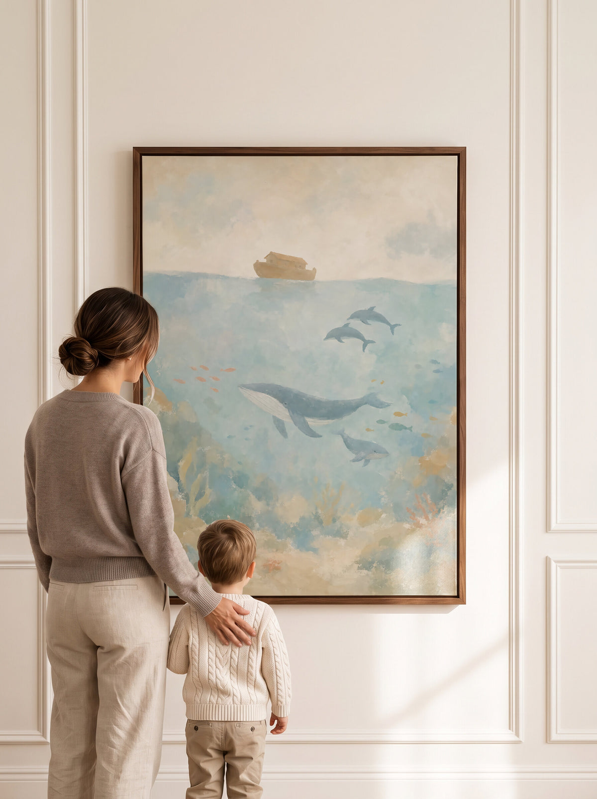 Noah's Ark And The Sea Below wall art