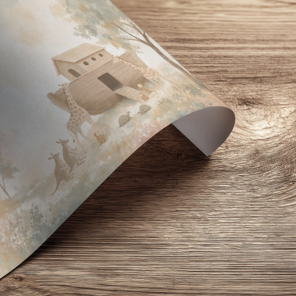 The Ark And The Giraffes paper print