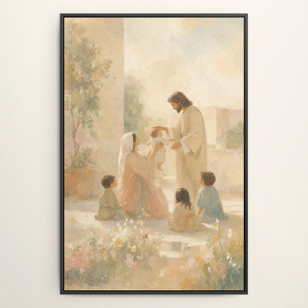 Blessing The Baby wall art