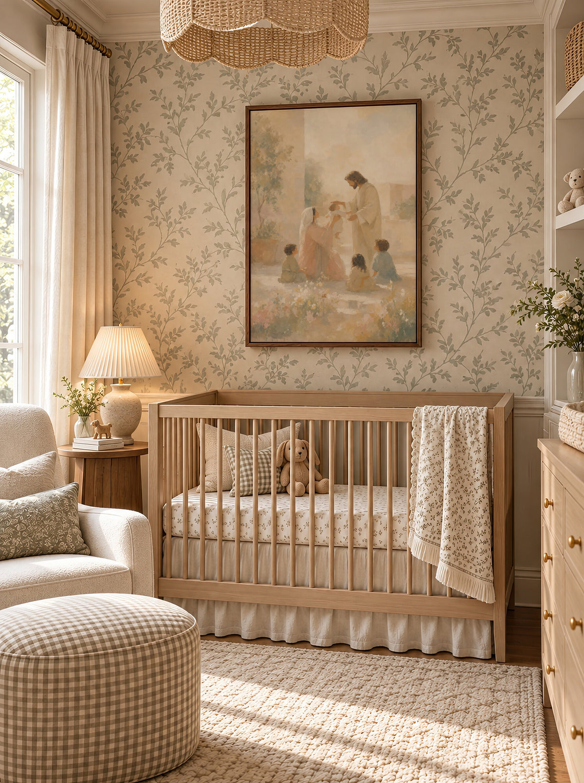 Blessing The Baby wall art